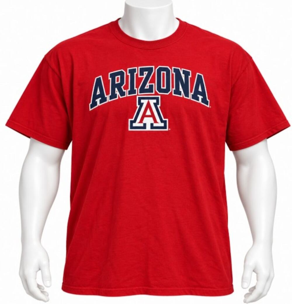 Fanatics Arizona Wildcats Red Graphic T Shirt Mens 2XL NCAA Pre Owned